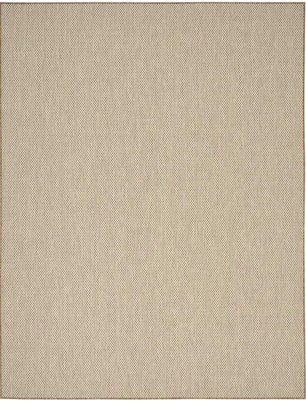 Courtyard COU01 Jute/Ivory 10' x 14' Rug