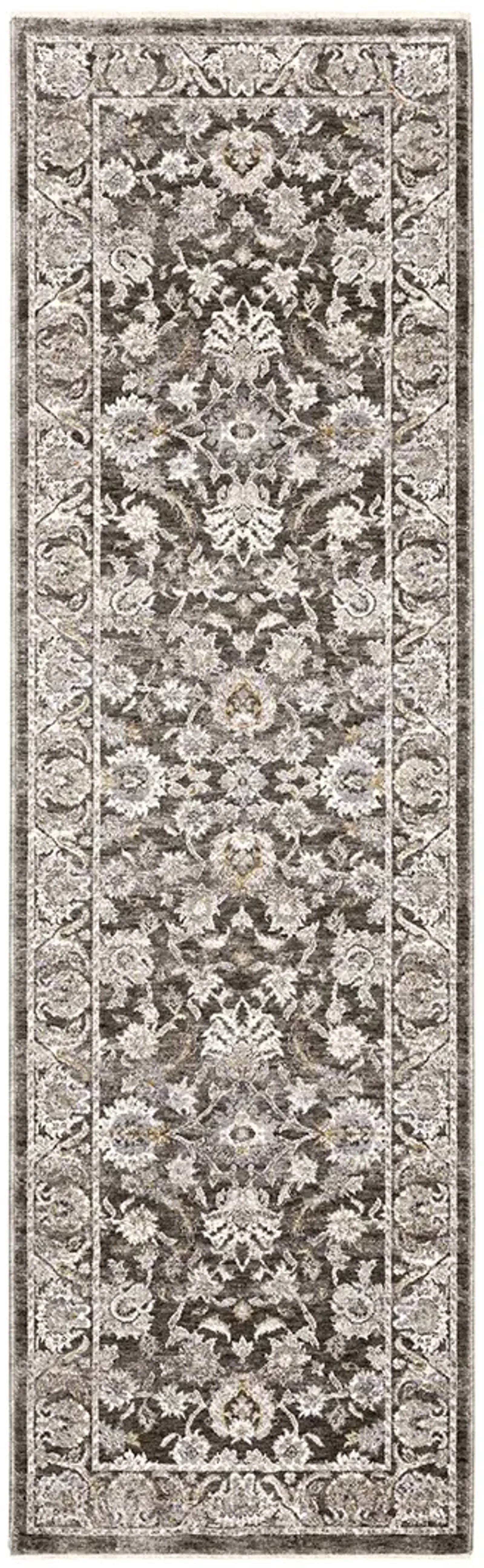 Maharaja 2'3" x 7'6" Char Rug