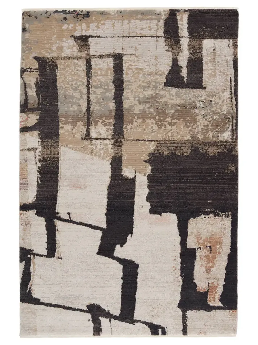 Sanaa By Nikki Chu Lehana Brown 2'6" x 8' Runner Rug