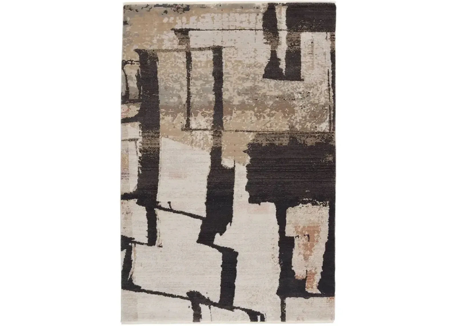 Sanaa By Nikki Chu Lehana Brown 2'6" x 8' Runner Rug