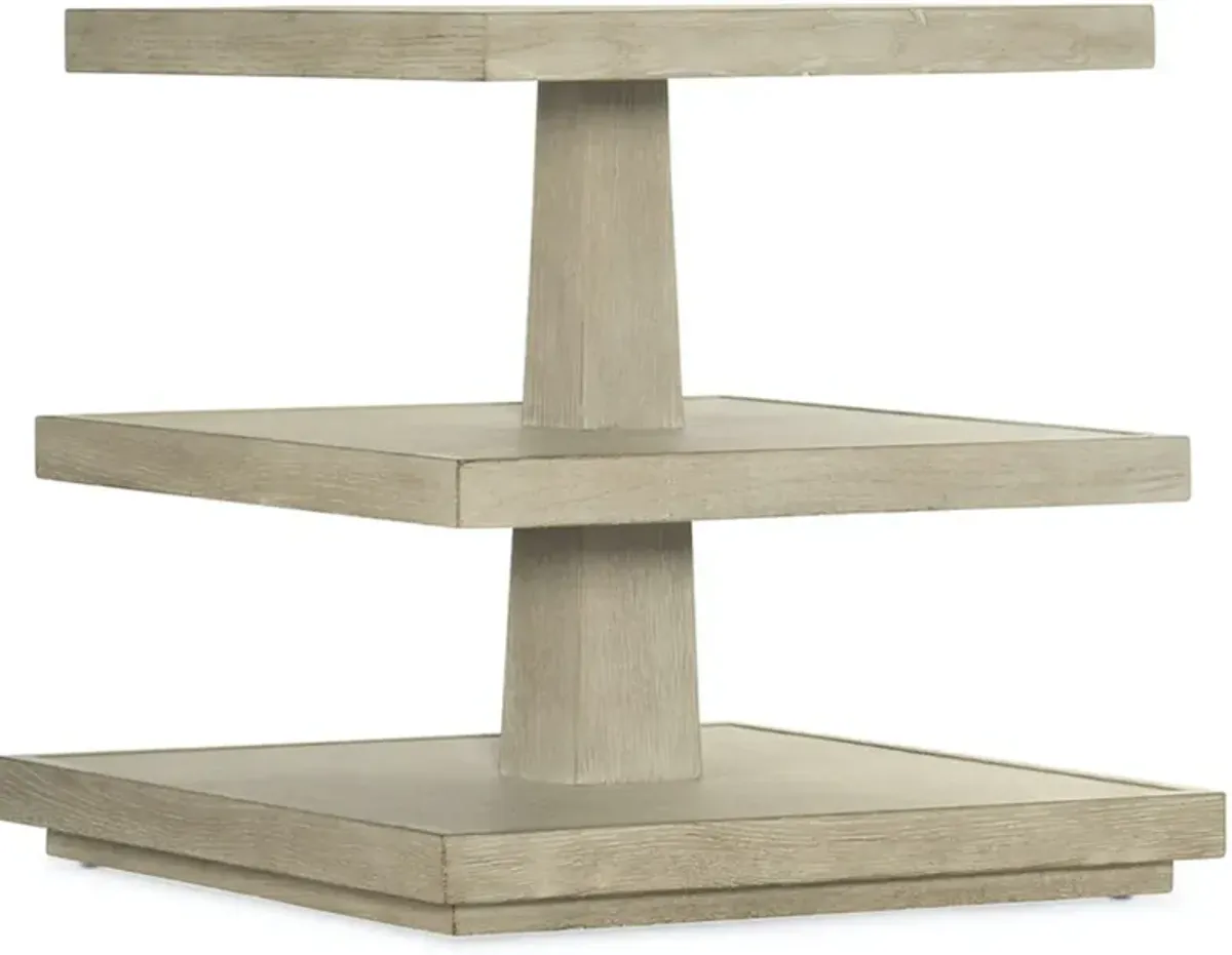 Tiered Cascade End Table