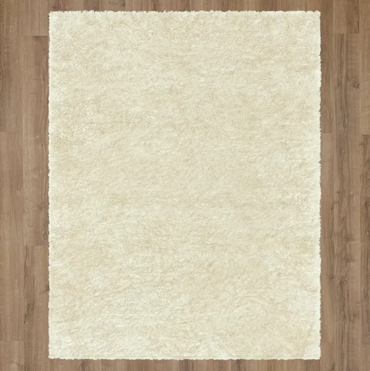 Billow Shag Billow Shag Cream 6' 6" X 9' Rug