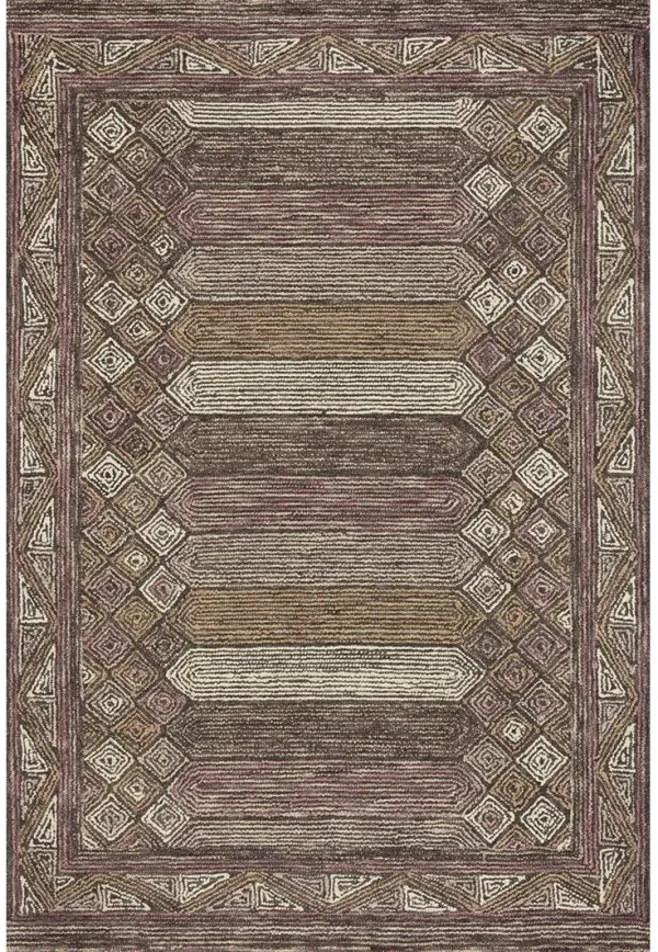 Berkeley BRK01 Berry/Spice 7'9" x 9'9" Rug
