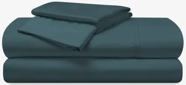 Hyper-Cotton Queen Sheet Set - Deep Teal