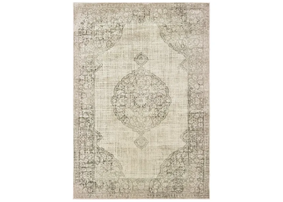 Raleigh 1'10" x 3' Ivory Rug