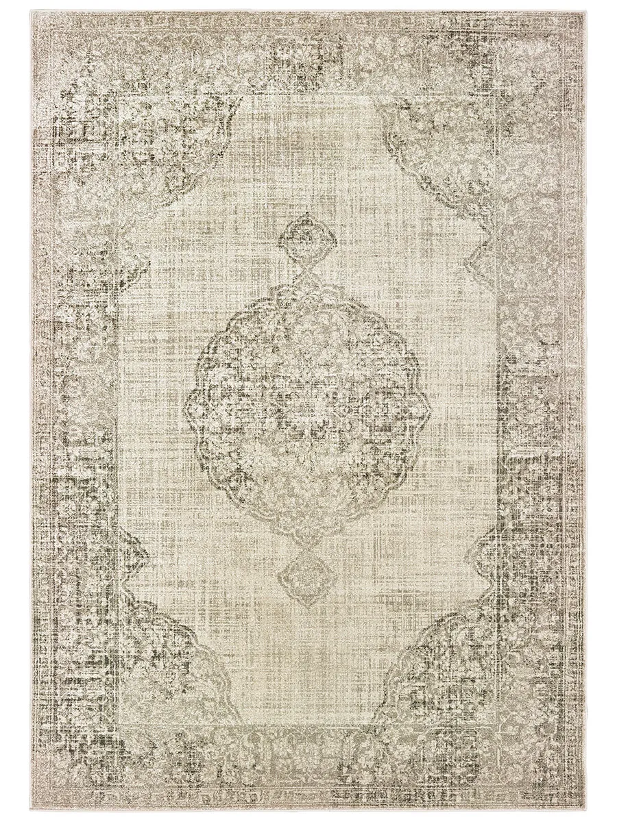 Raleigh 1'10" x 3' Ivory Rug