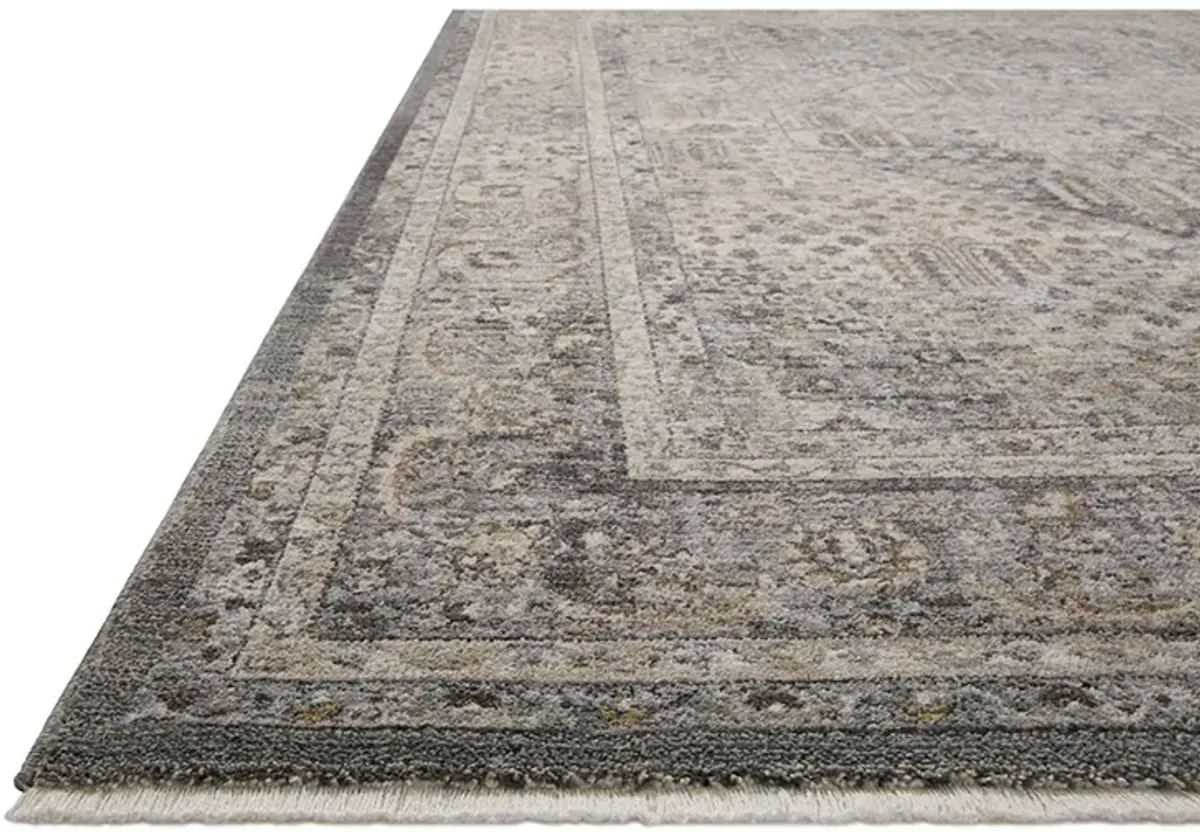 Lyra LYR02 Denim/Pebble 5'3" x 7'9" Rug