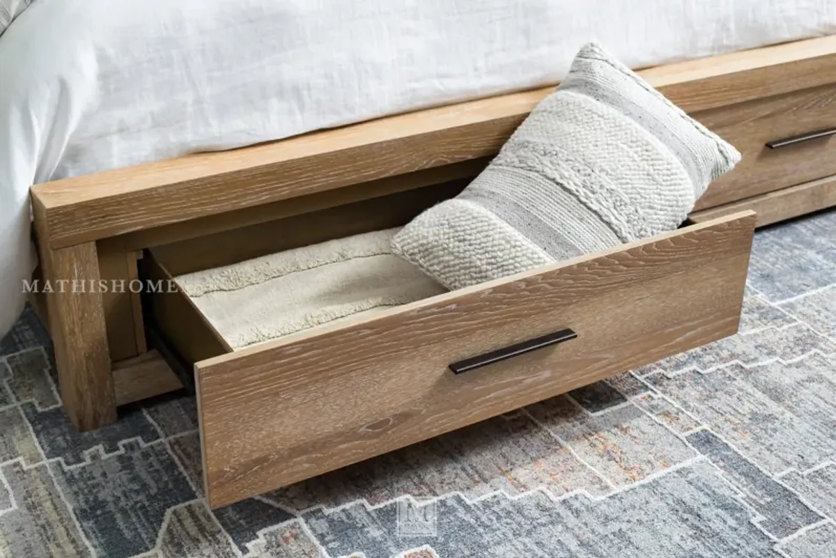 Modern Loft King Storage Bed