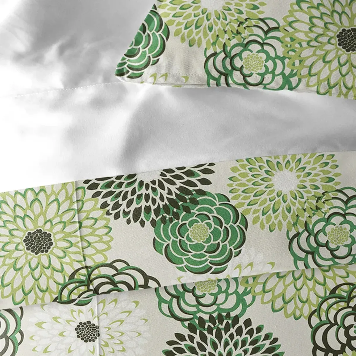 6ix Tailors Fine Linens Garden Stow Green Comforter Set