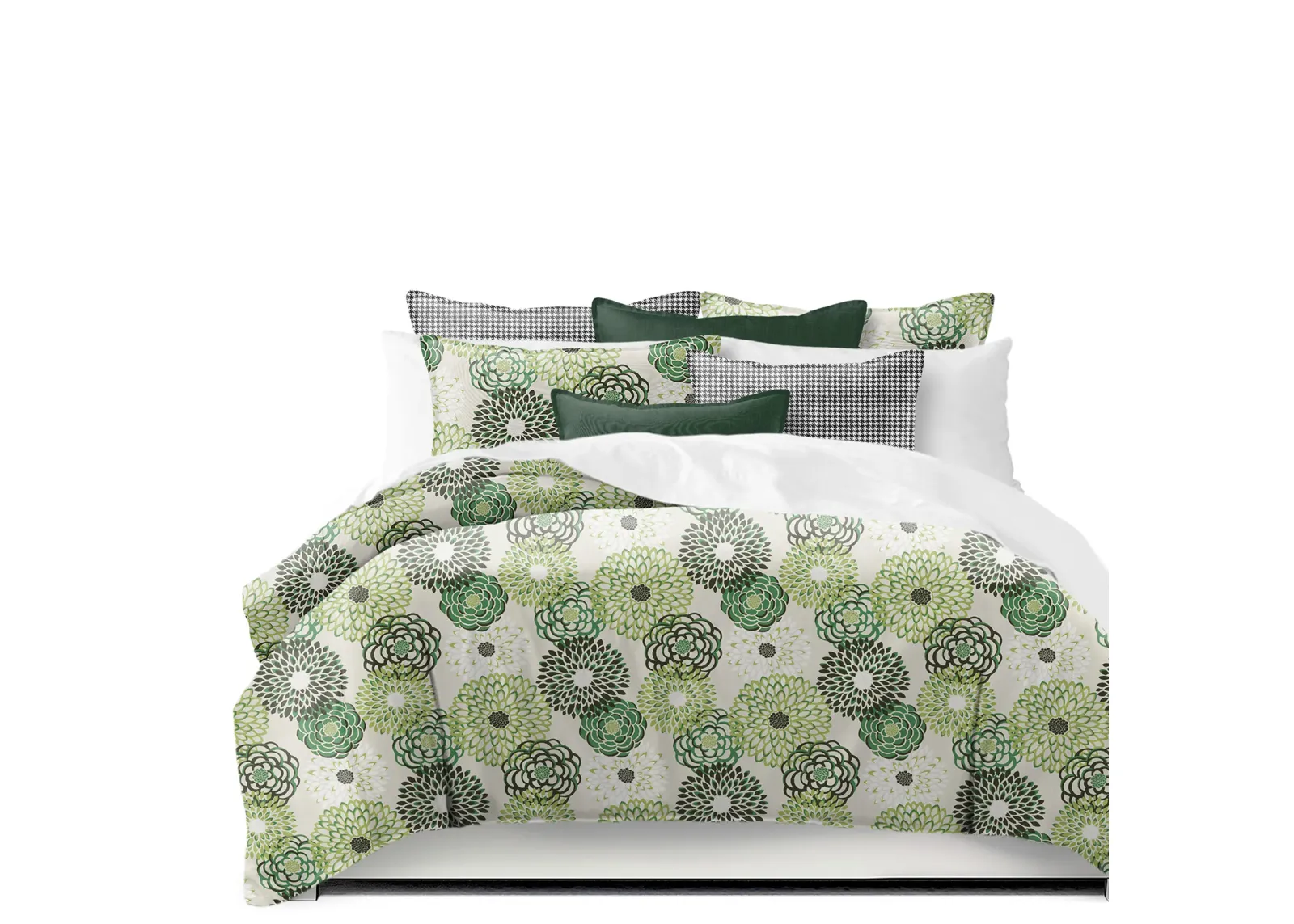 6ix Tailors Fine Linens Garden Stow Green Comforter Set