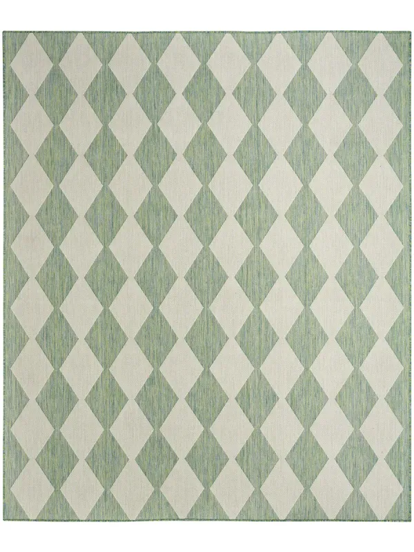 Positano POS04 Blue/Green 10' x 14' Rug