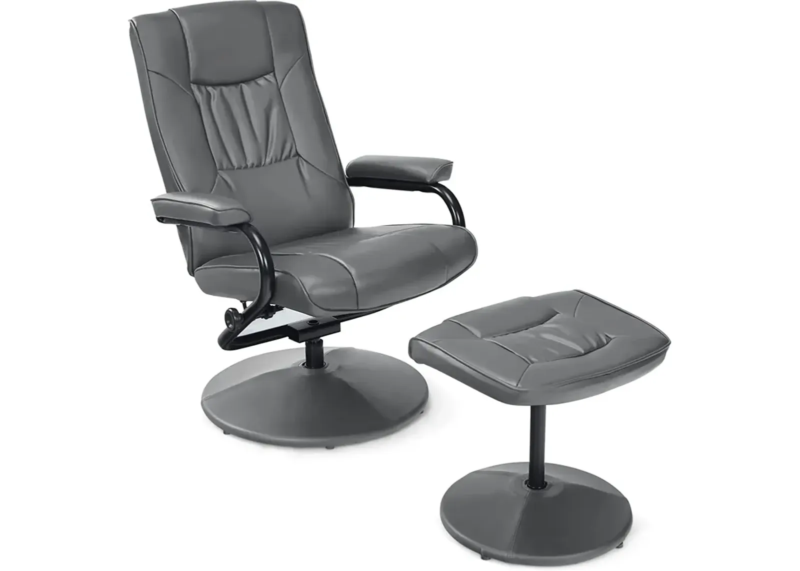 360° Swivel Recliner Chair with Ottoman