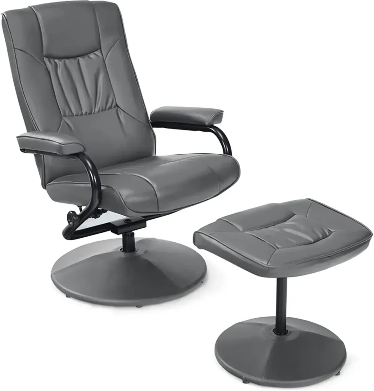 360° Swivel Recliner Chair with Ottoman