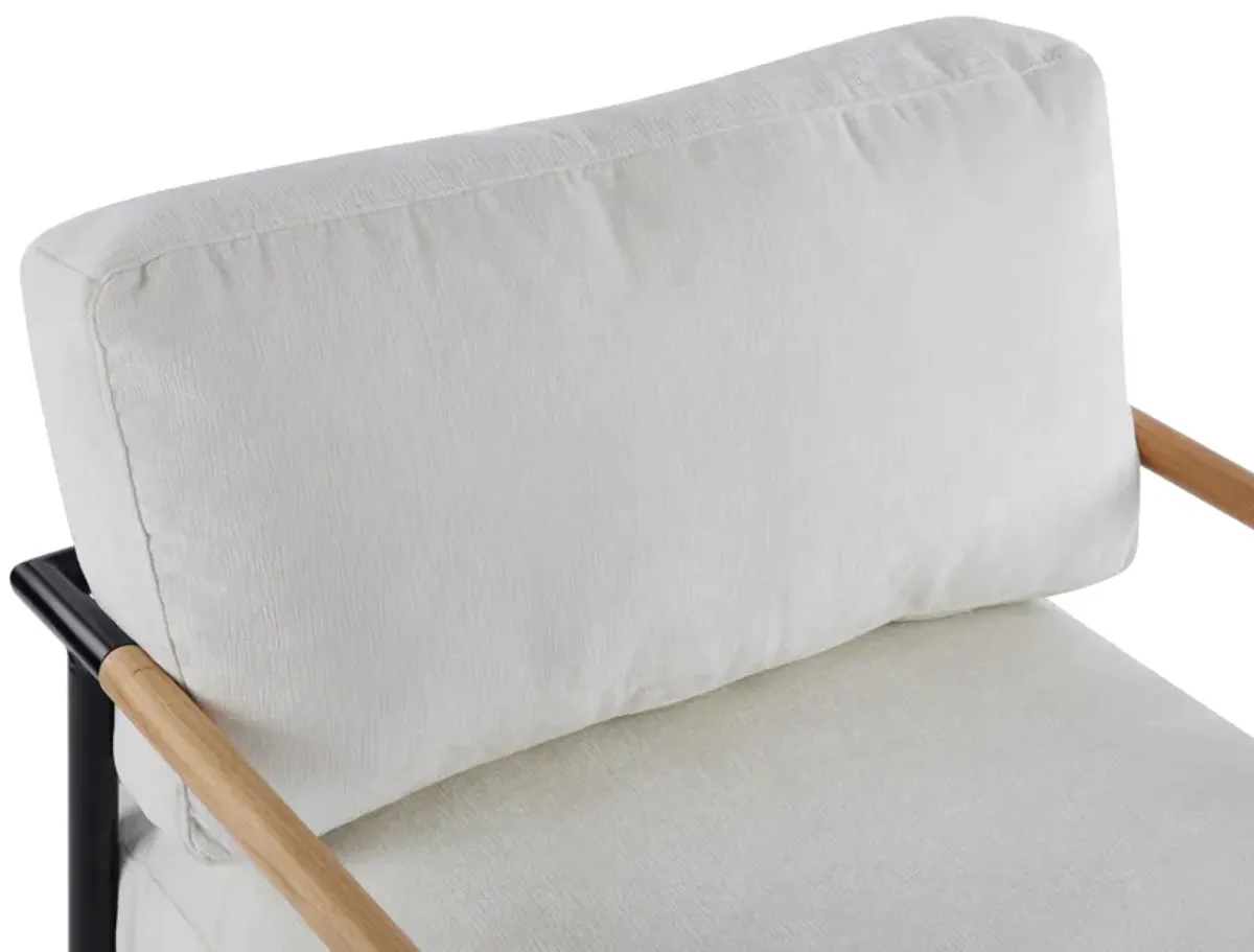 Merax Modern Accent Chair with Plush Cushion