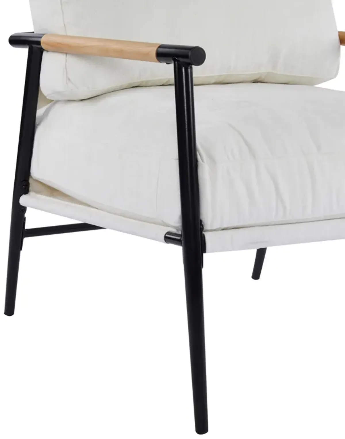 Merax Modern Accent Chair with Plush Cushion