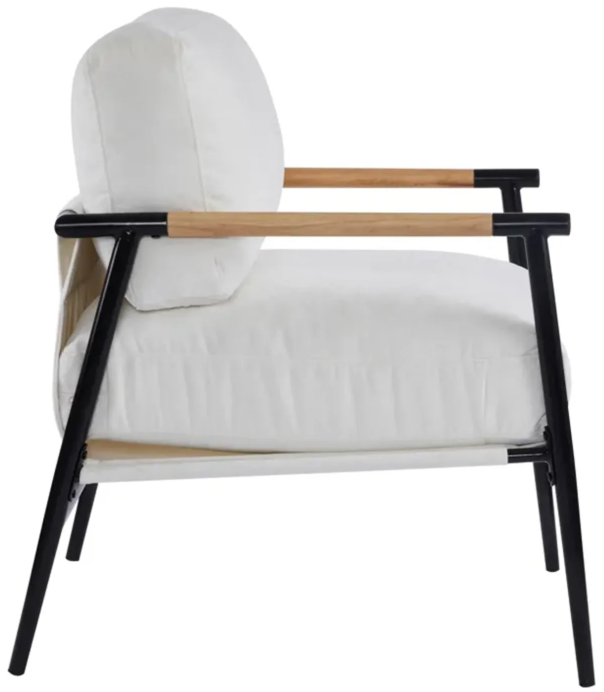 Merax Modern Accent Chair with Plush Cushion