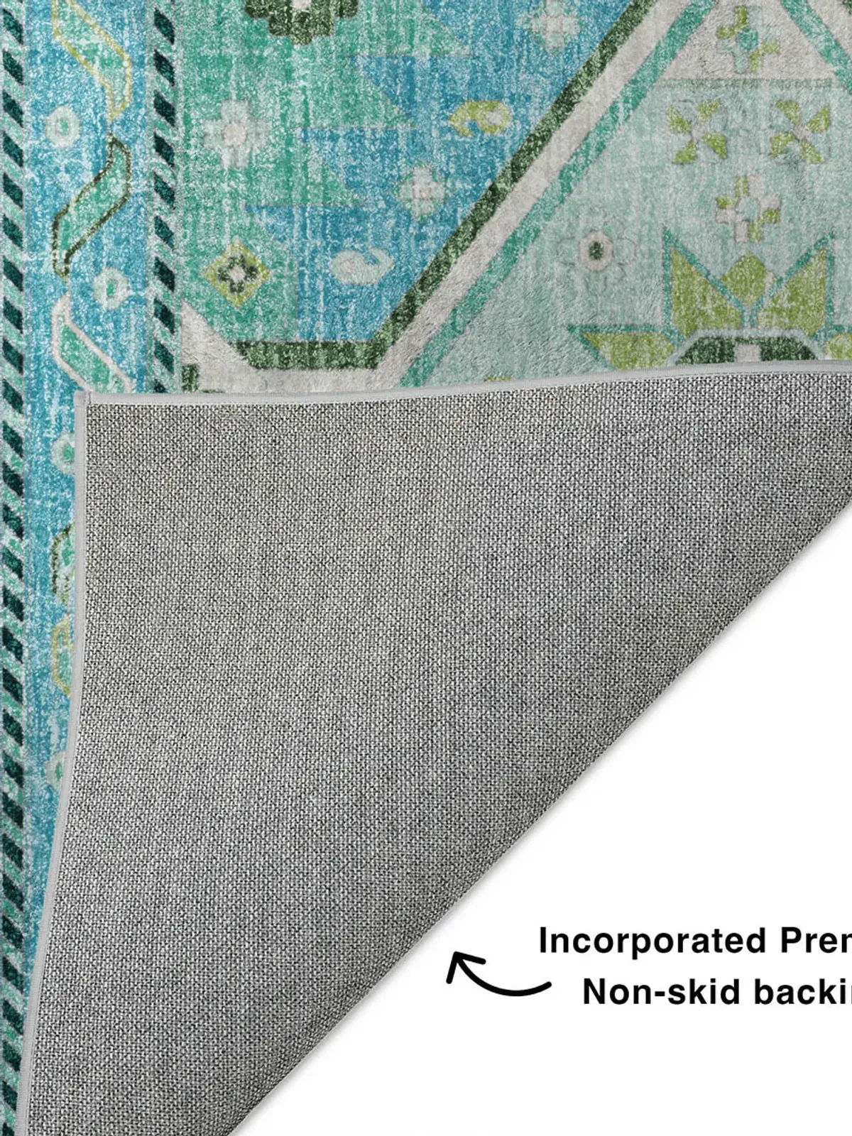 Lorenzo LN3 Mint 8' Round Rug