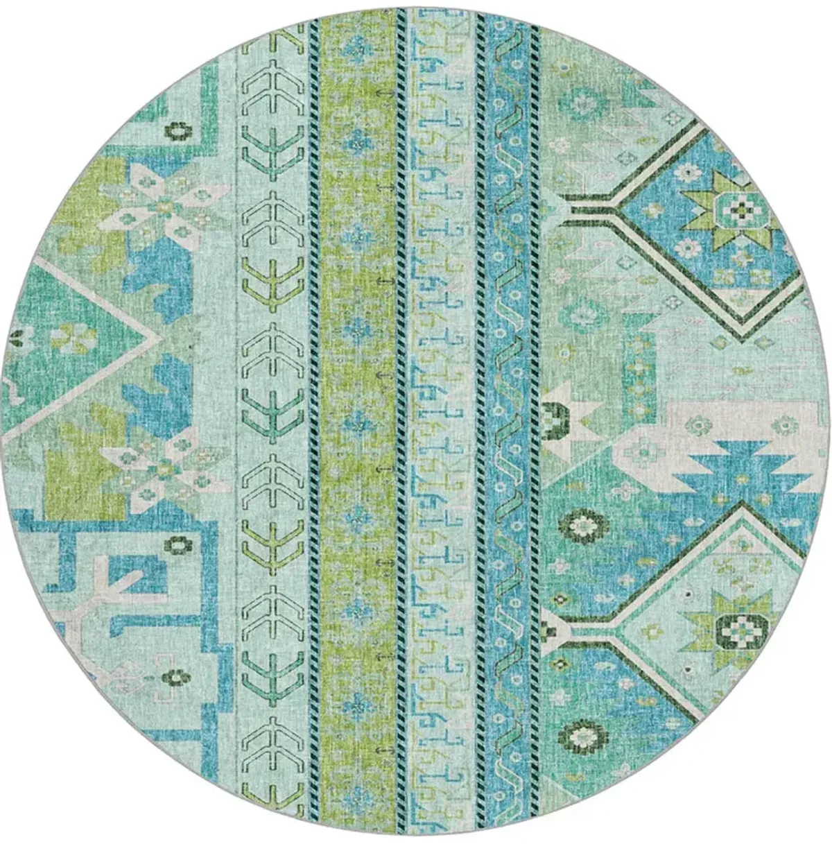 Lorenzo LN3 Mint 8' Round Rug