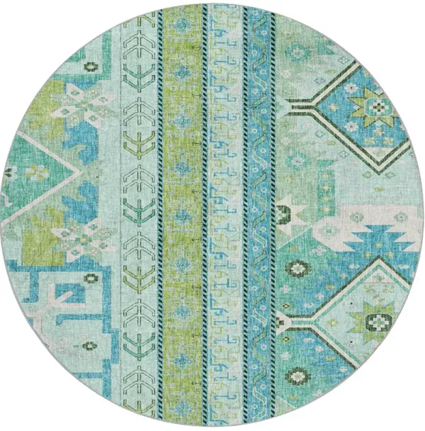 Lorenzo LN3 Mint 8' Round Rug