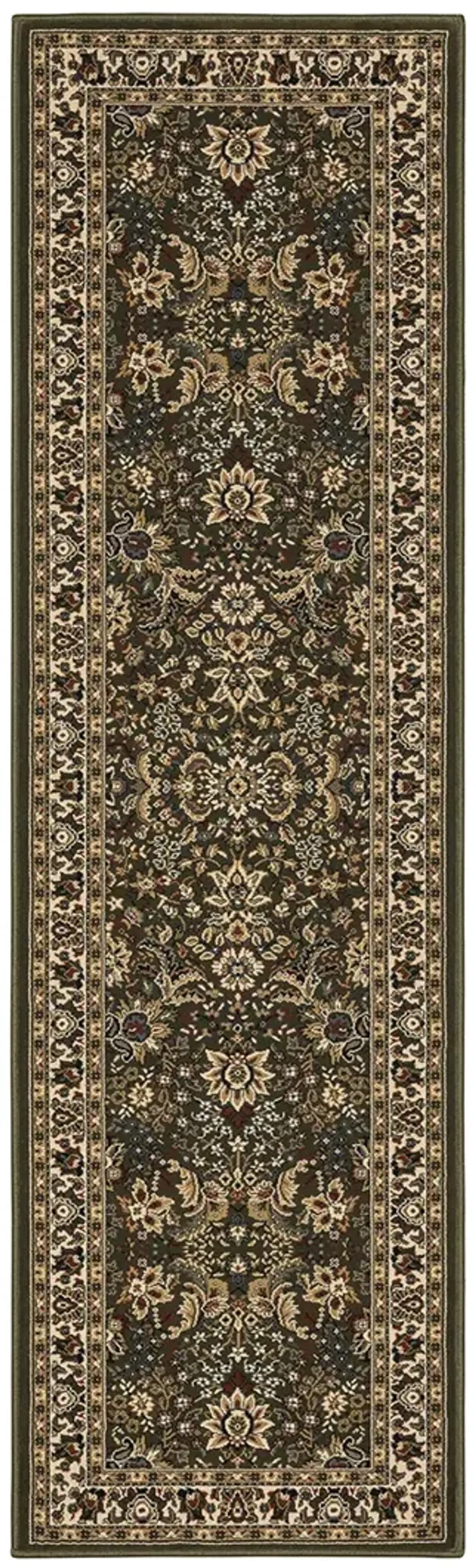 Ariana 8' Green Rug