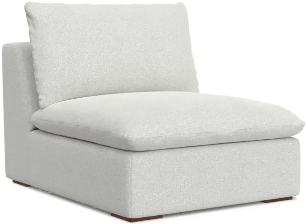 Jasmine Center Armless Sofa Module in Performance Fabric