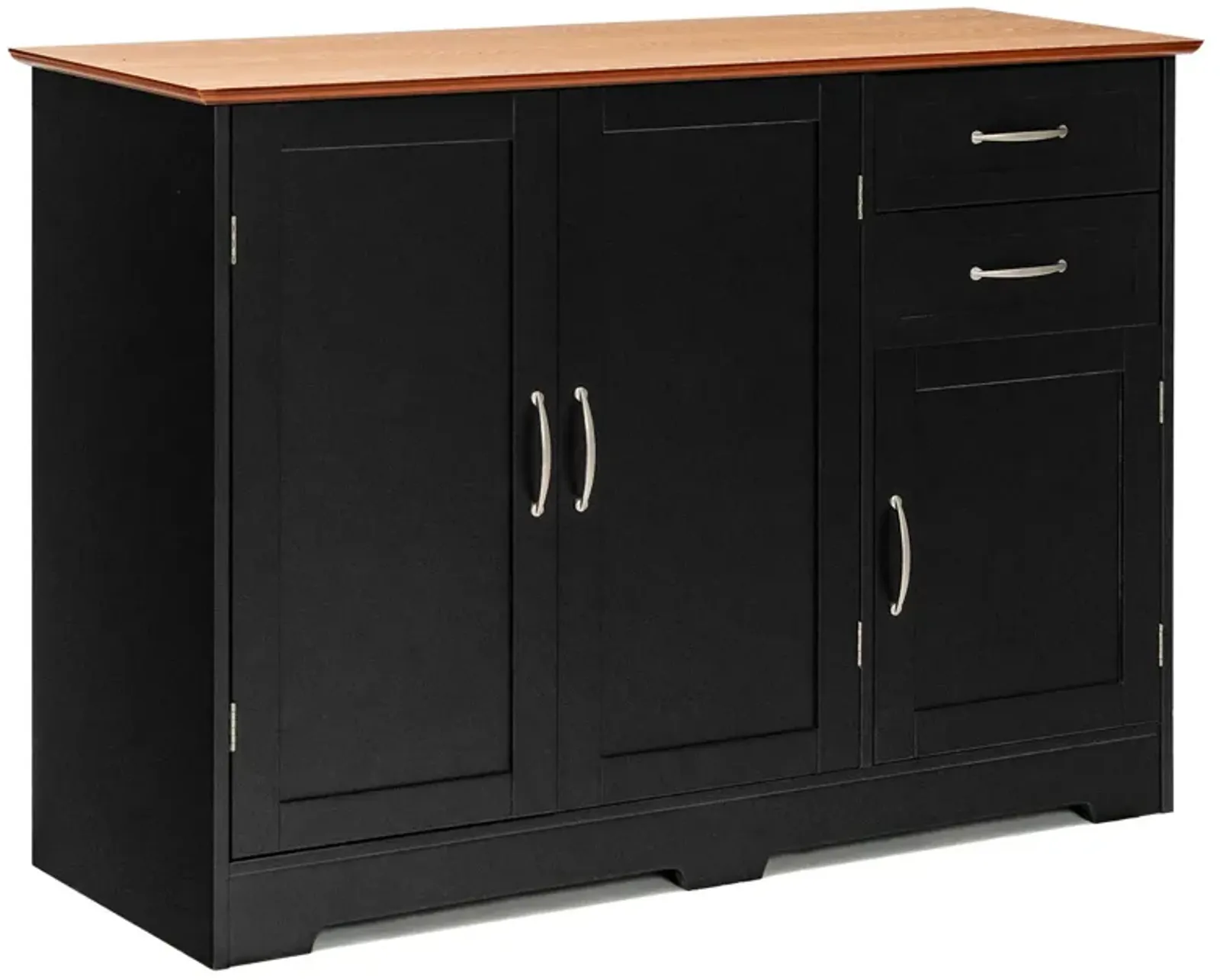 Buffet Storage Cabinet with 2-Door Cabinet and 2 Drawers