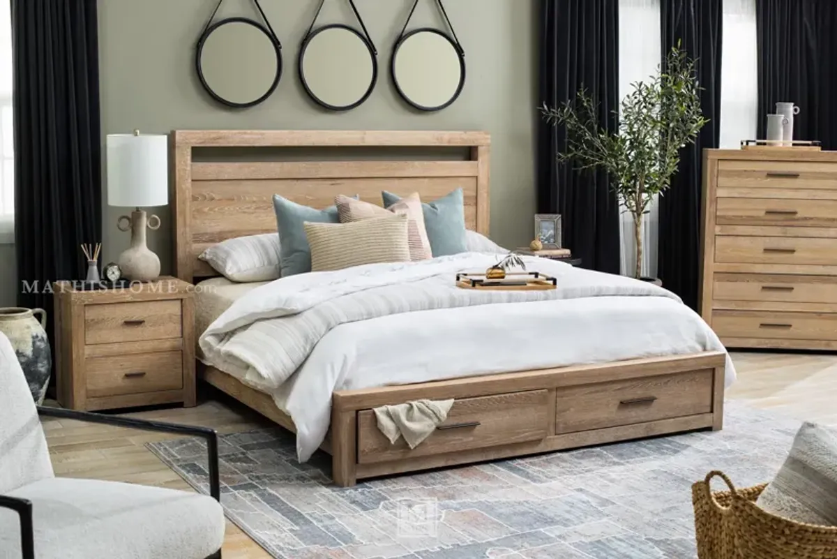 Modern Loft California King Khaki 5-Piece Bedroom Set