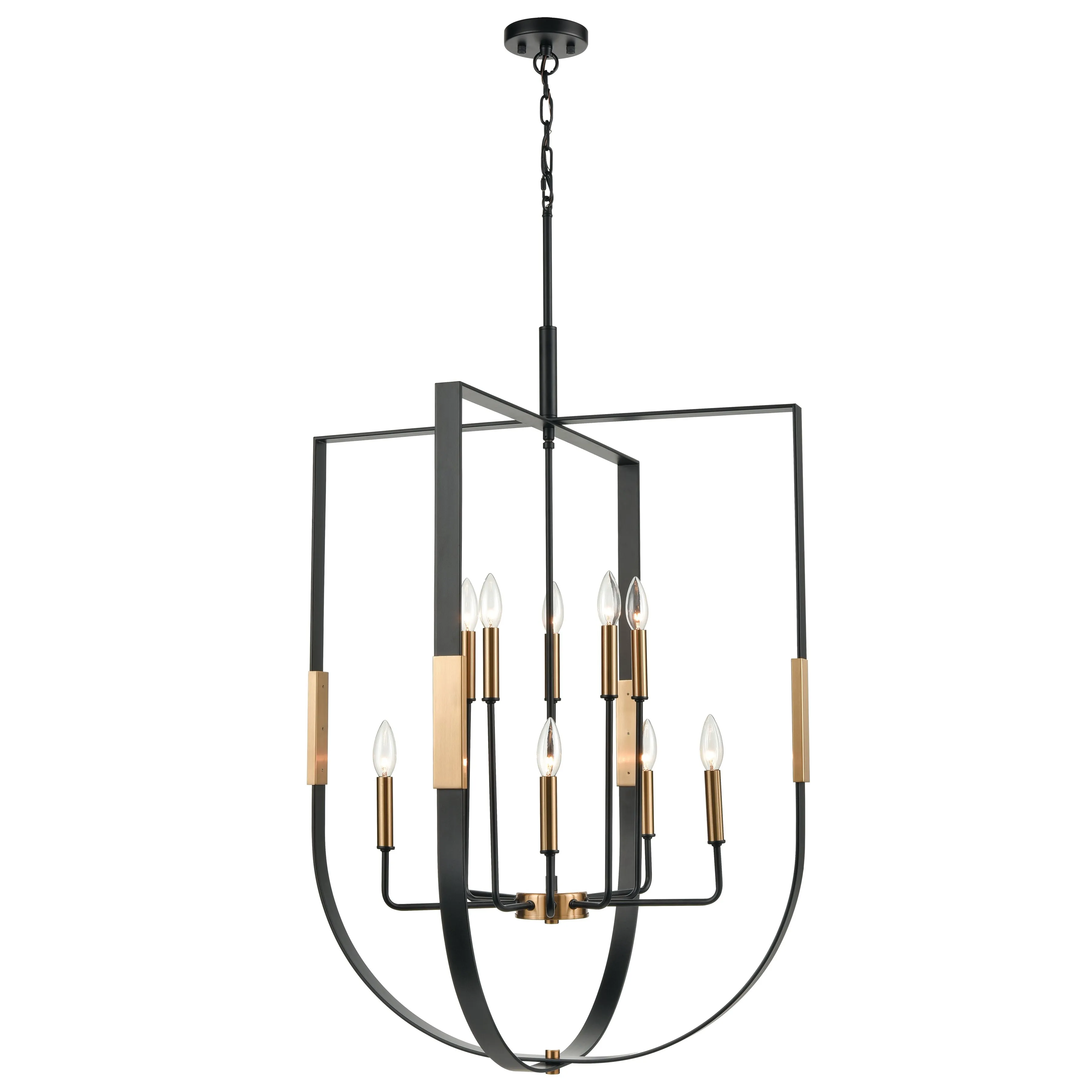 Heathrow 28'' Wide 10-Light Chandelier