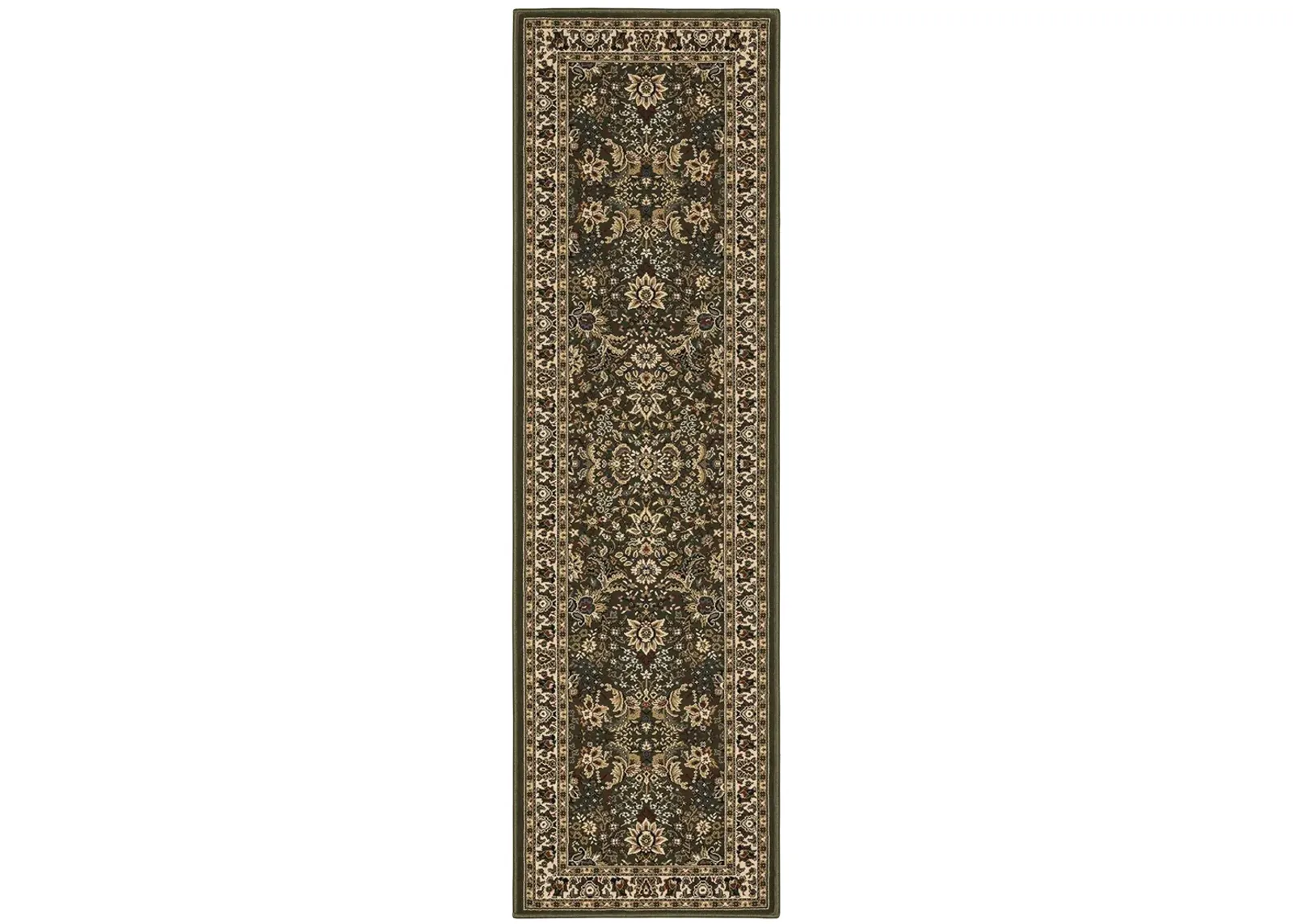 Ariana 2'3" x 7'9" Green Rug