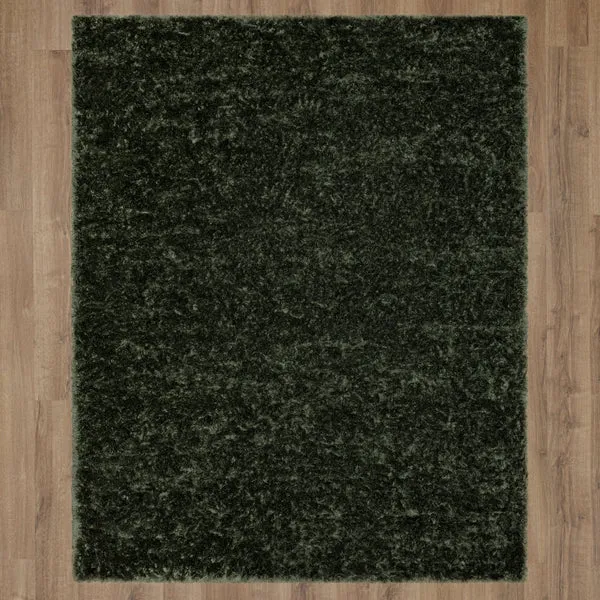 Billow Shag Billow Shag Olive 7' 10" X 10' Rug