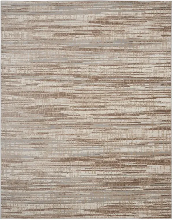 Elation ETN01 Ivory/Gray 7'10" x 9'10" Rug