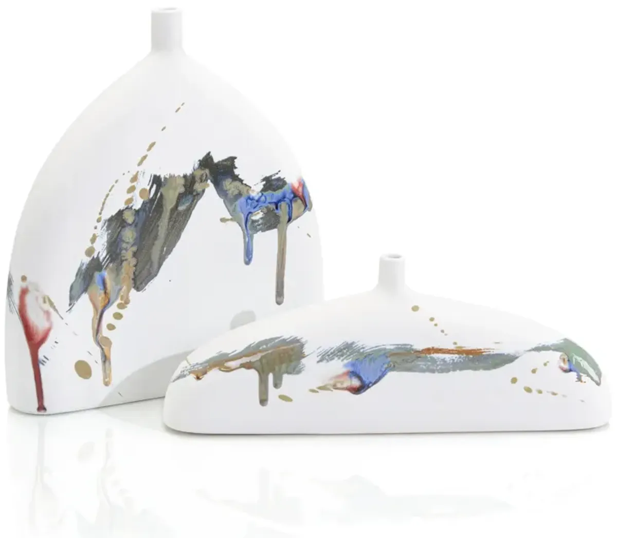 Splash of Color Vases