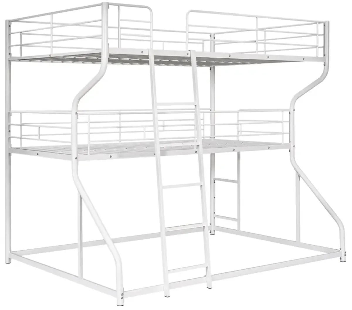 Merax Bedroom Triple Bunk Bed with Ladders