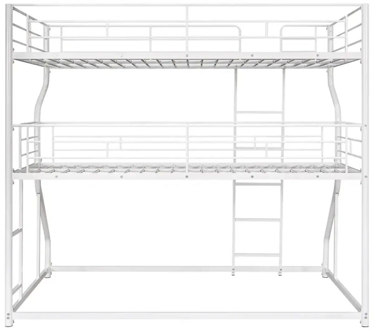 Merax Bedroom Triple Bunk Bed with Ladders