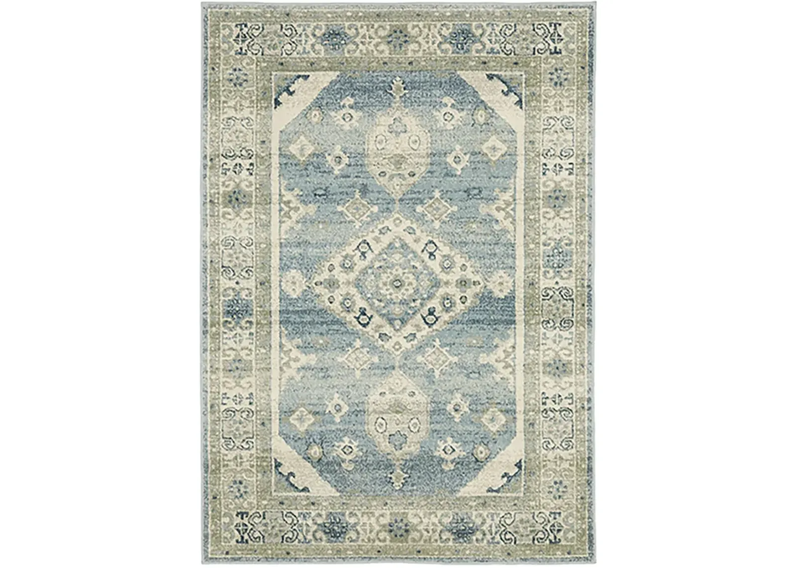 Branson 7'10" x 10' Blue Rug