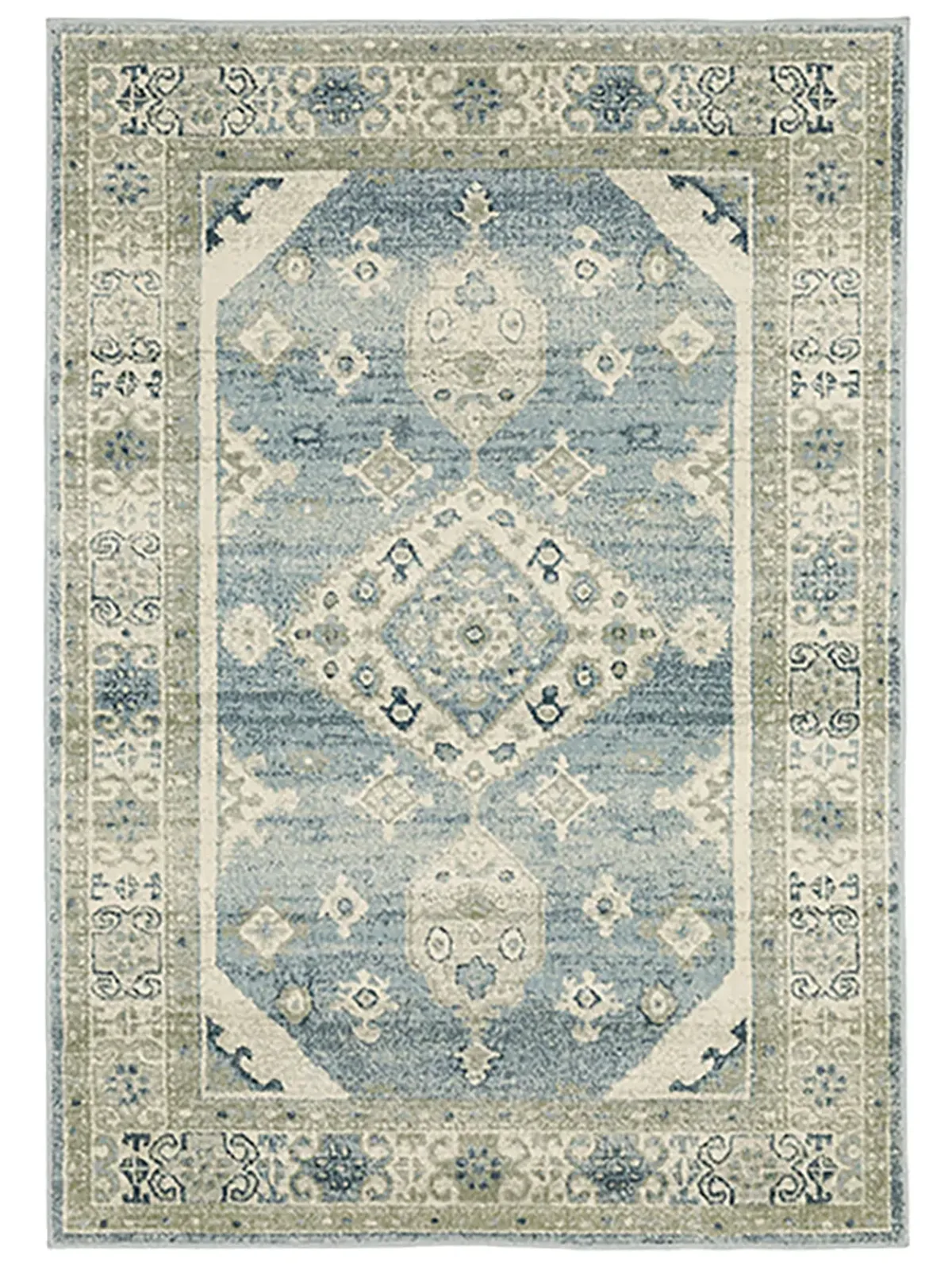 Branson 7'10" x 10' Blue Rug