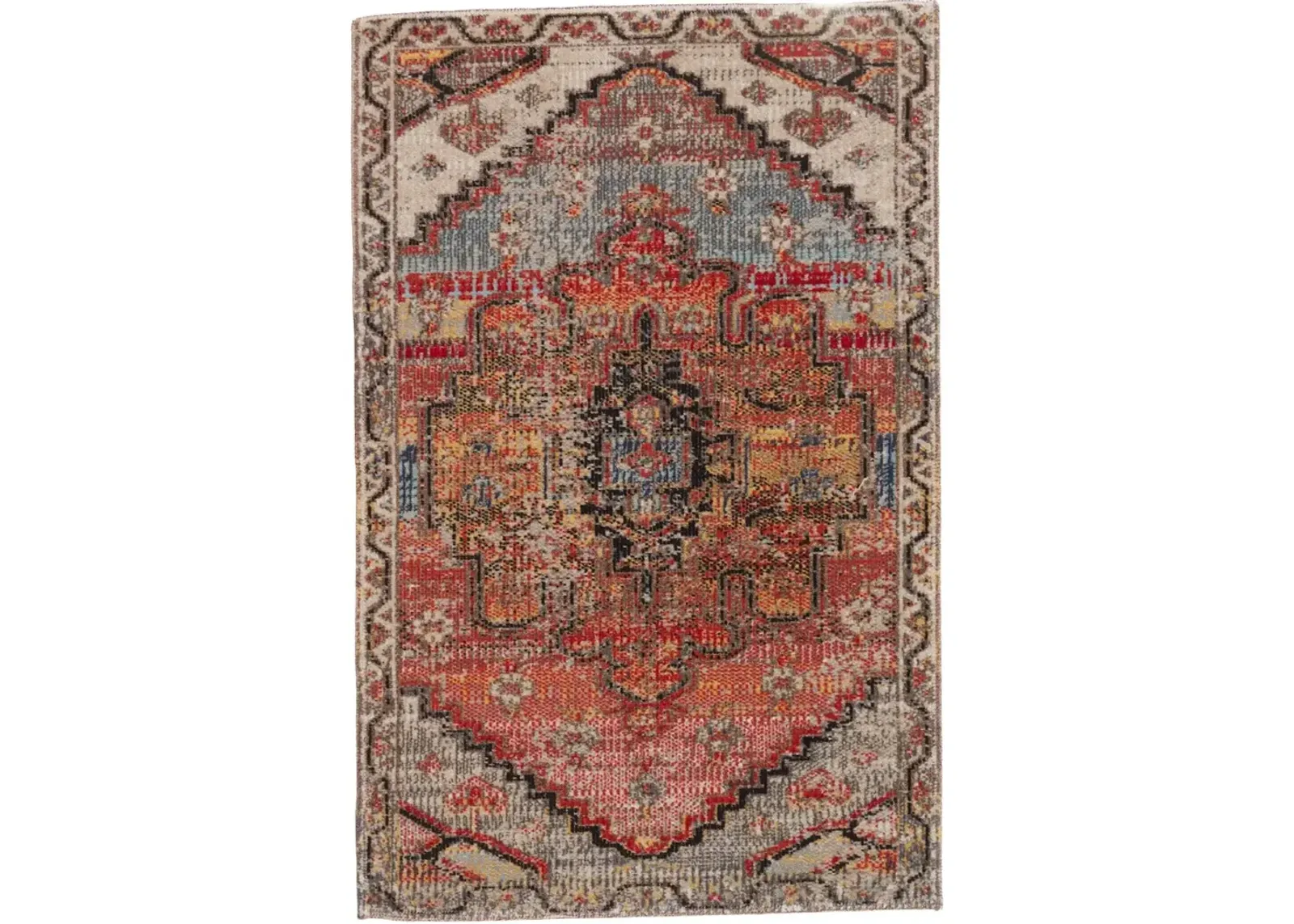 Polaris Cicero Multicolor 2'6" x 8' Runner Rug