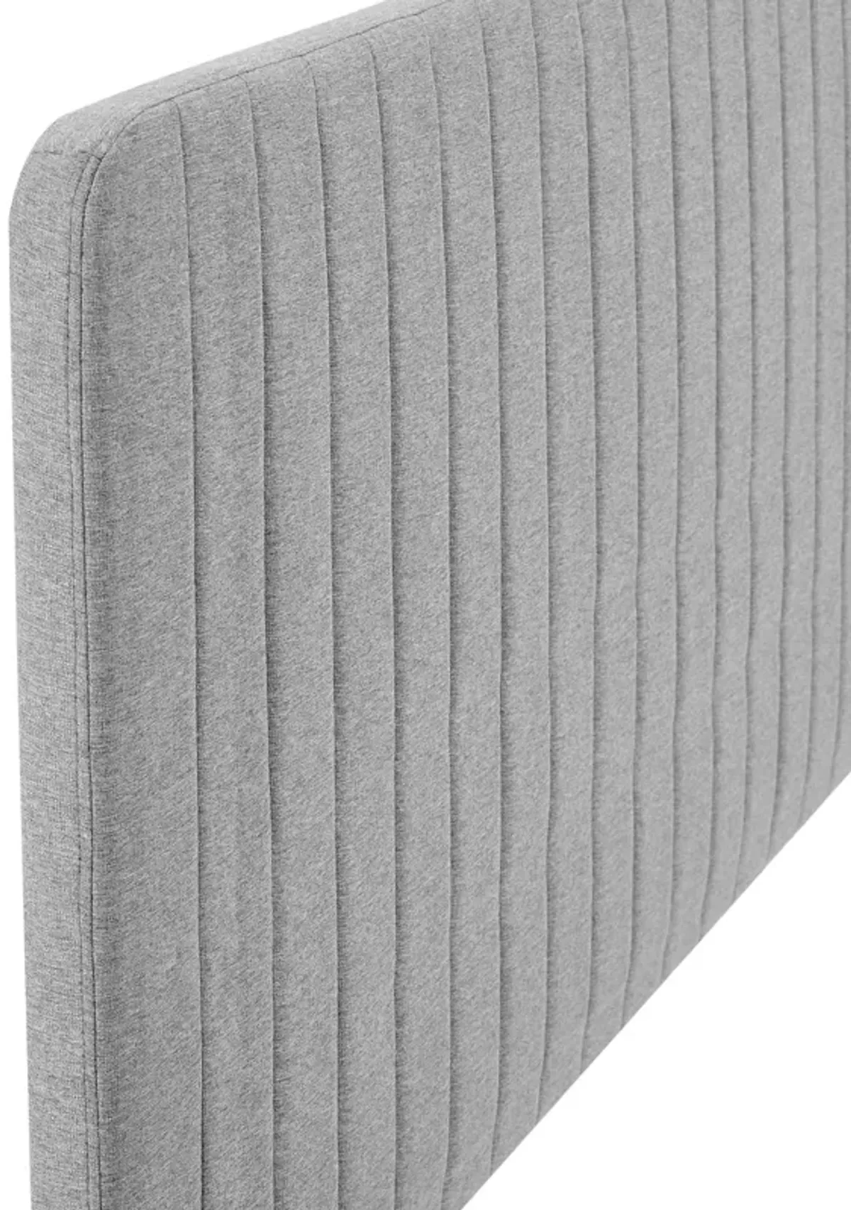 Modway - Milenna Channel Tufted Upholstered Fabric King/California King Headboard