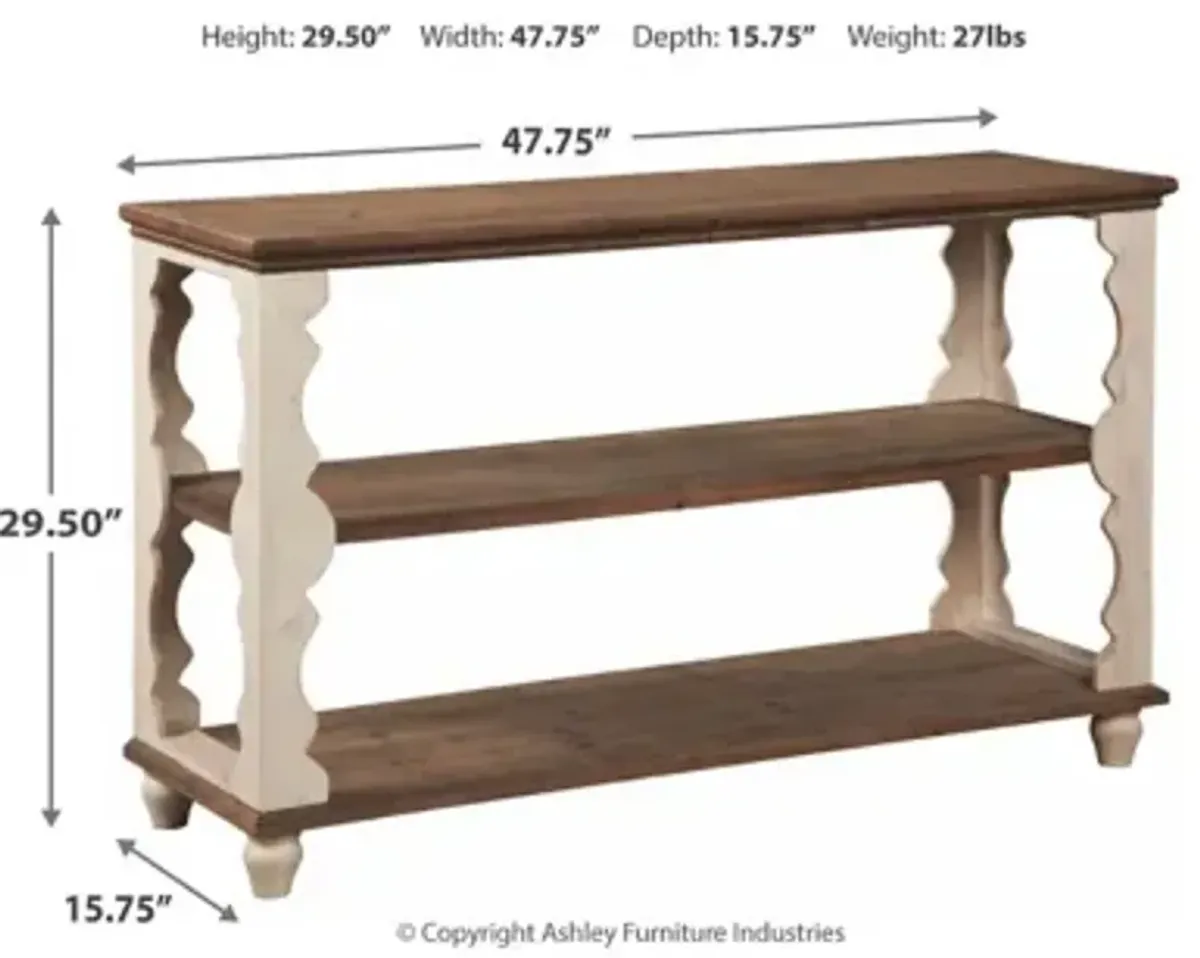 Alwyndale Sofa/Console Table