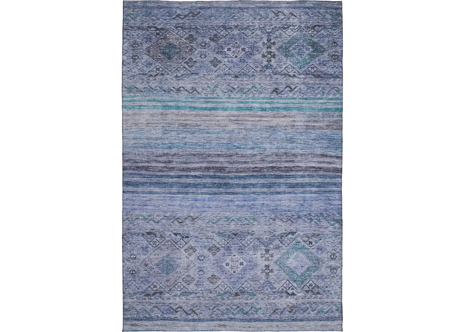 Karaj KJ4 Blue 10' x 14' Rug