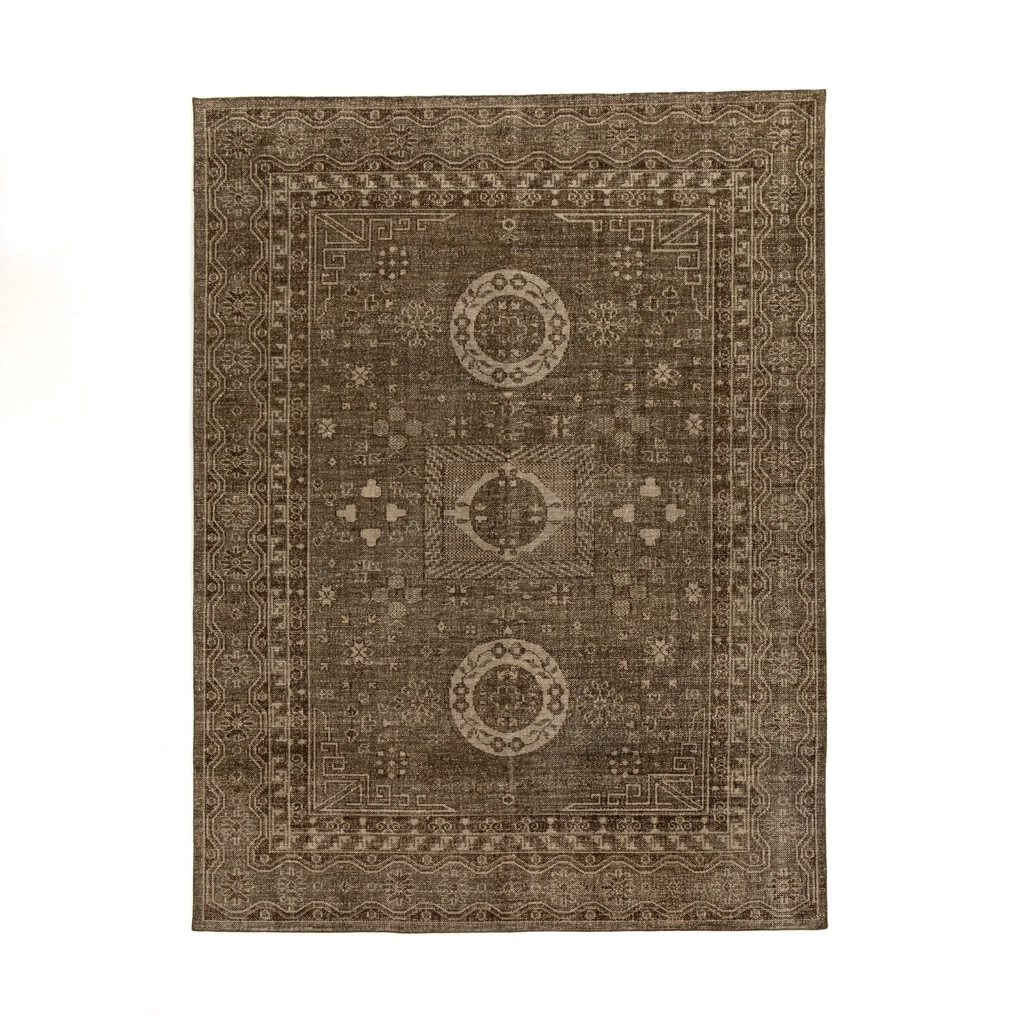 Cortona Olive 9' x 12' Hand Knotted Rug