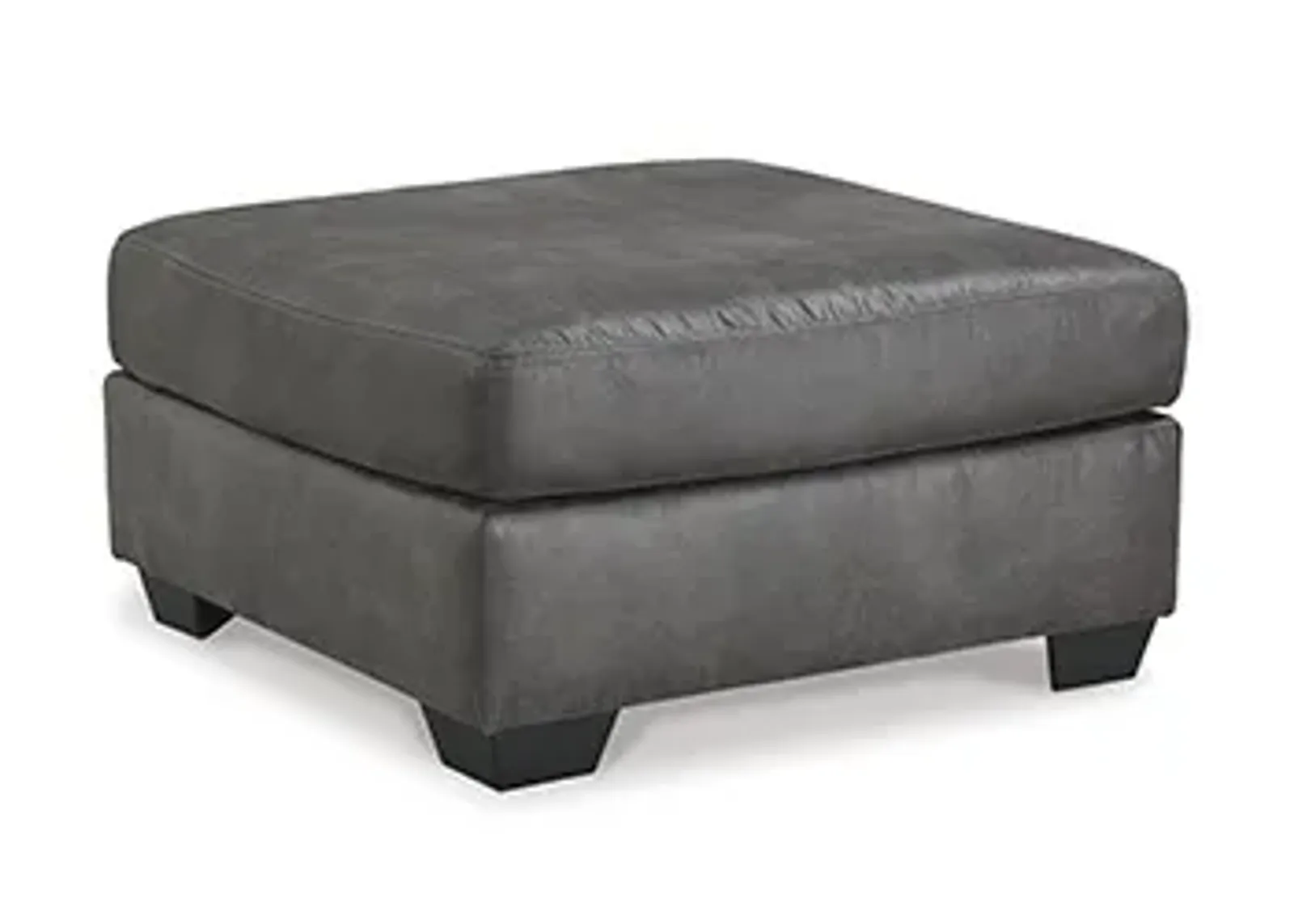 Bladen Oversized Accent Ottoman- Grey