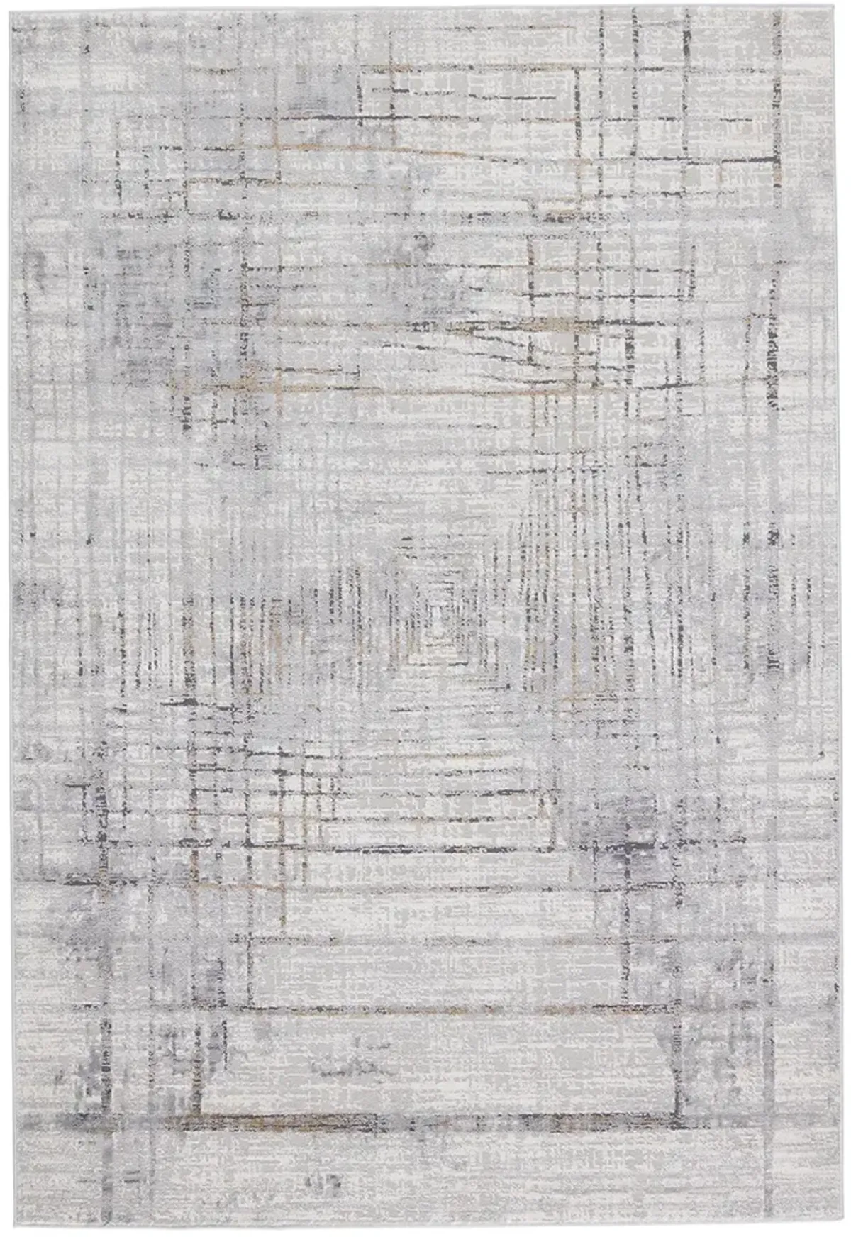 Solace Toril Gray 3' x 8' Runner Rug