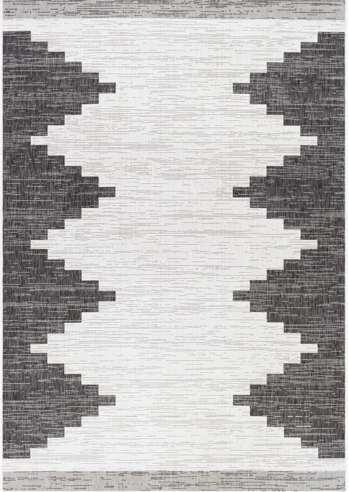 Eagean EAG-2356 4'3' x 5'11' Black Rug