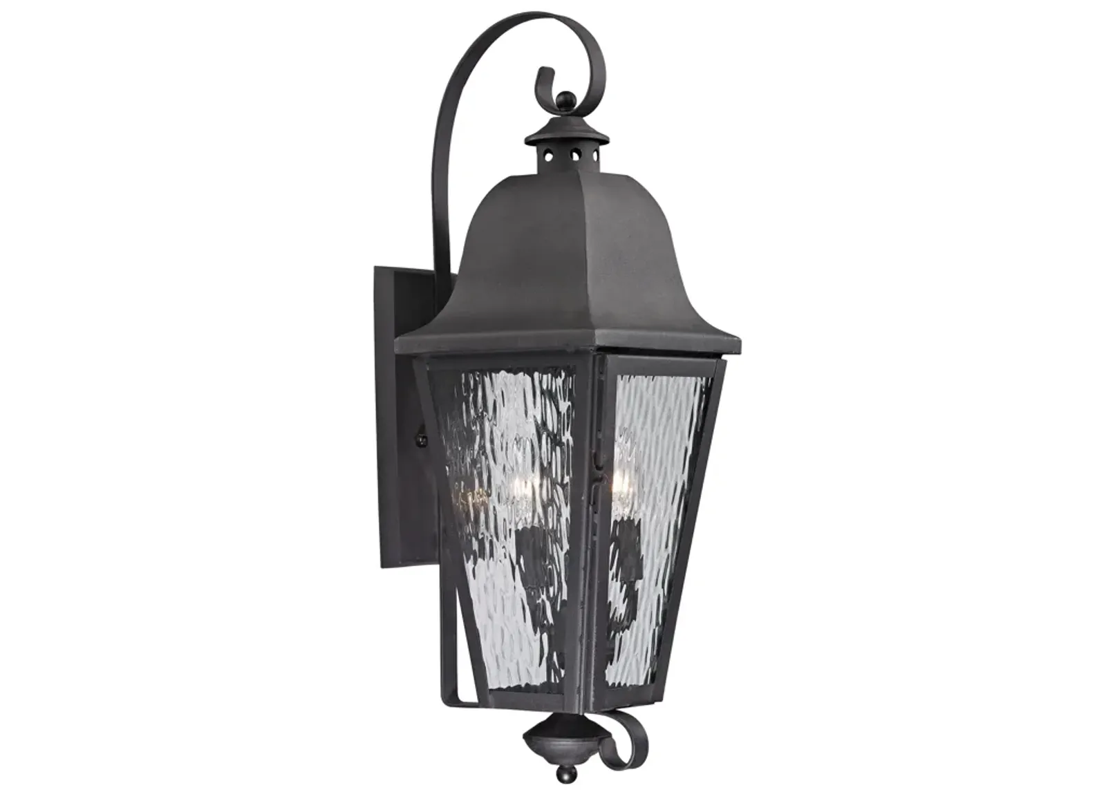 Forged Brookridge 30'' High 3-Light Outdoor Sconce