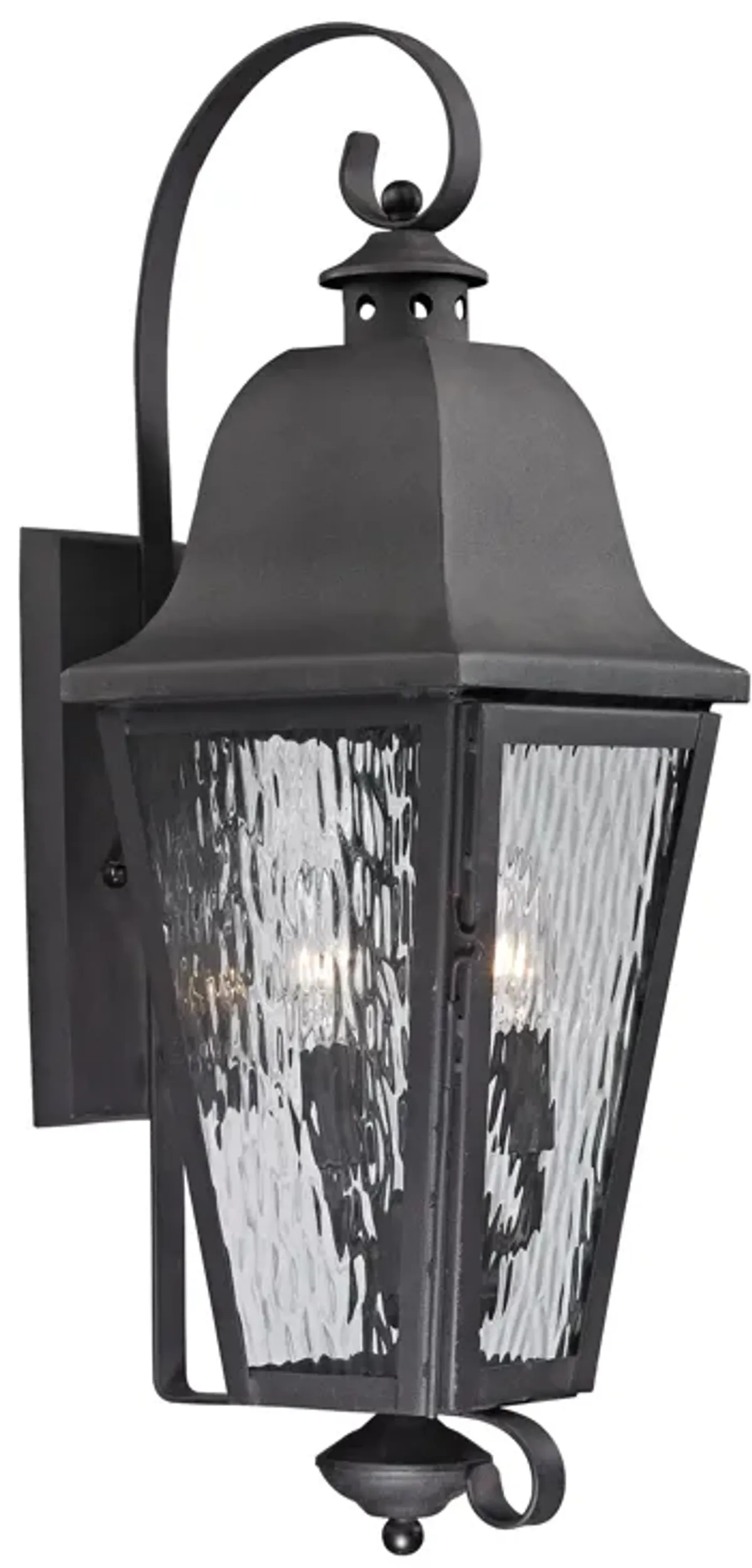 Forged Brookridge 30'' High 3-Light Outdoor Sconce