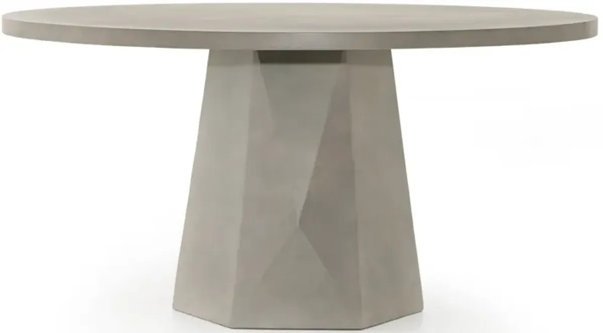 Bowman Outdoor Dining Table - Grey Concrete