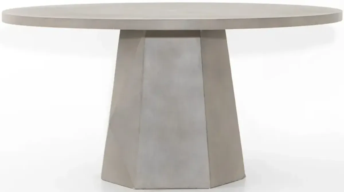 Bowman Outdoor Dining Table - Grey Concrete