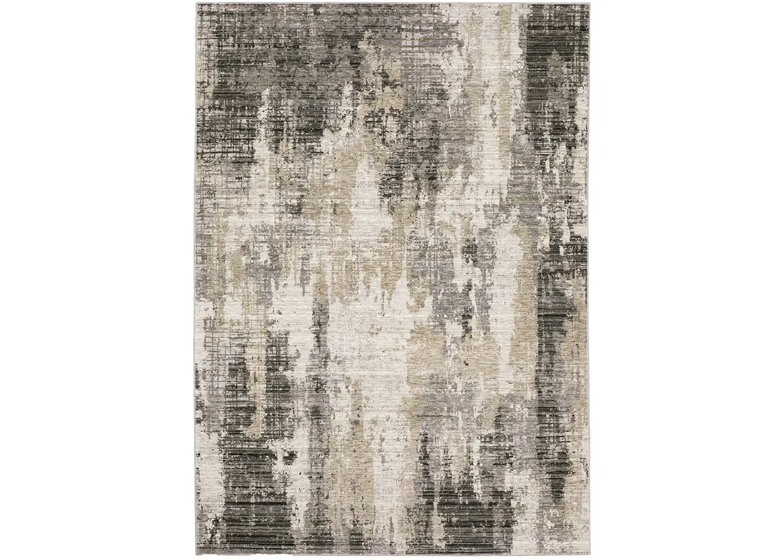 Nebulous 5'3" x 7'6" Grey Rug