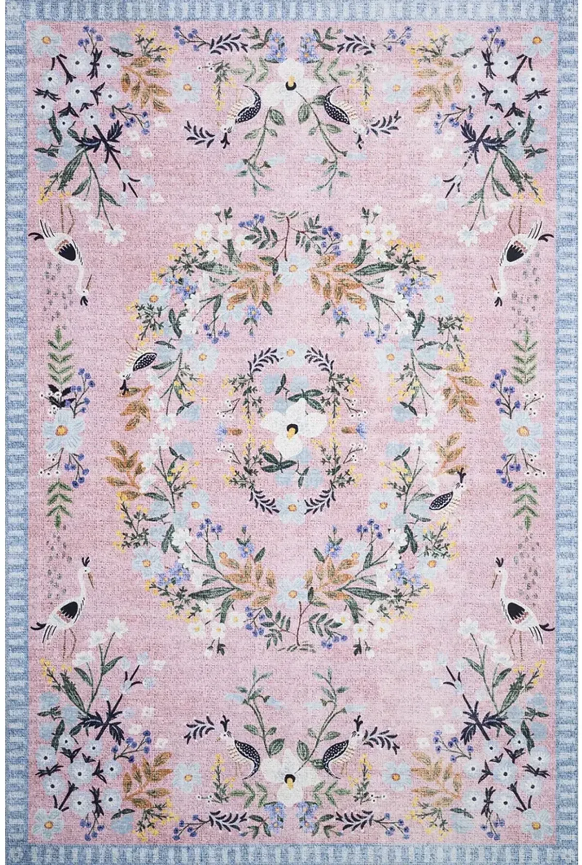 Palais PAL03 Rose/Sky 5' x 7'6" Rug